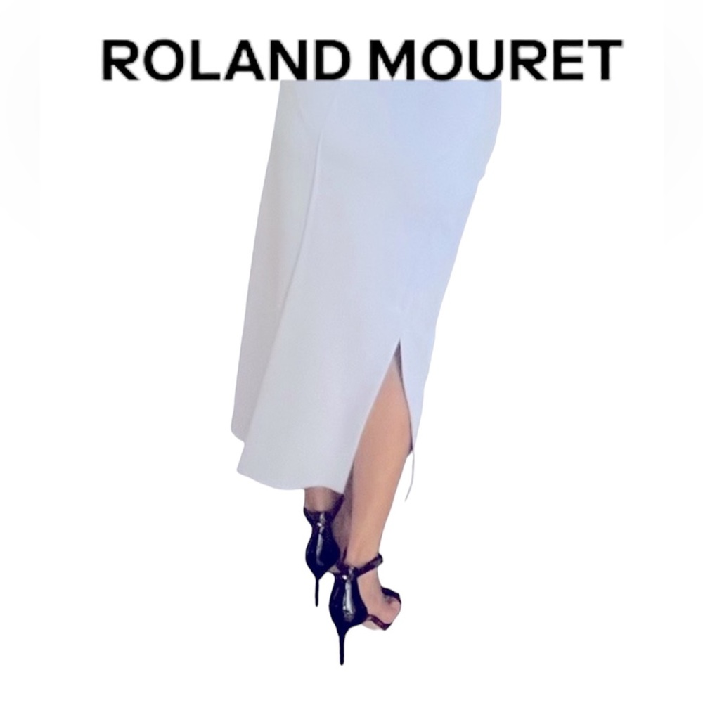 ROLAND MOURET Abrams crepe pencil skirt size 6